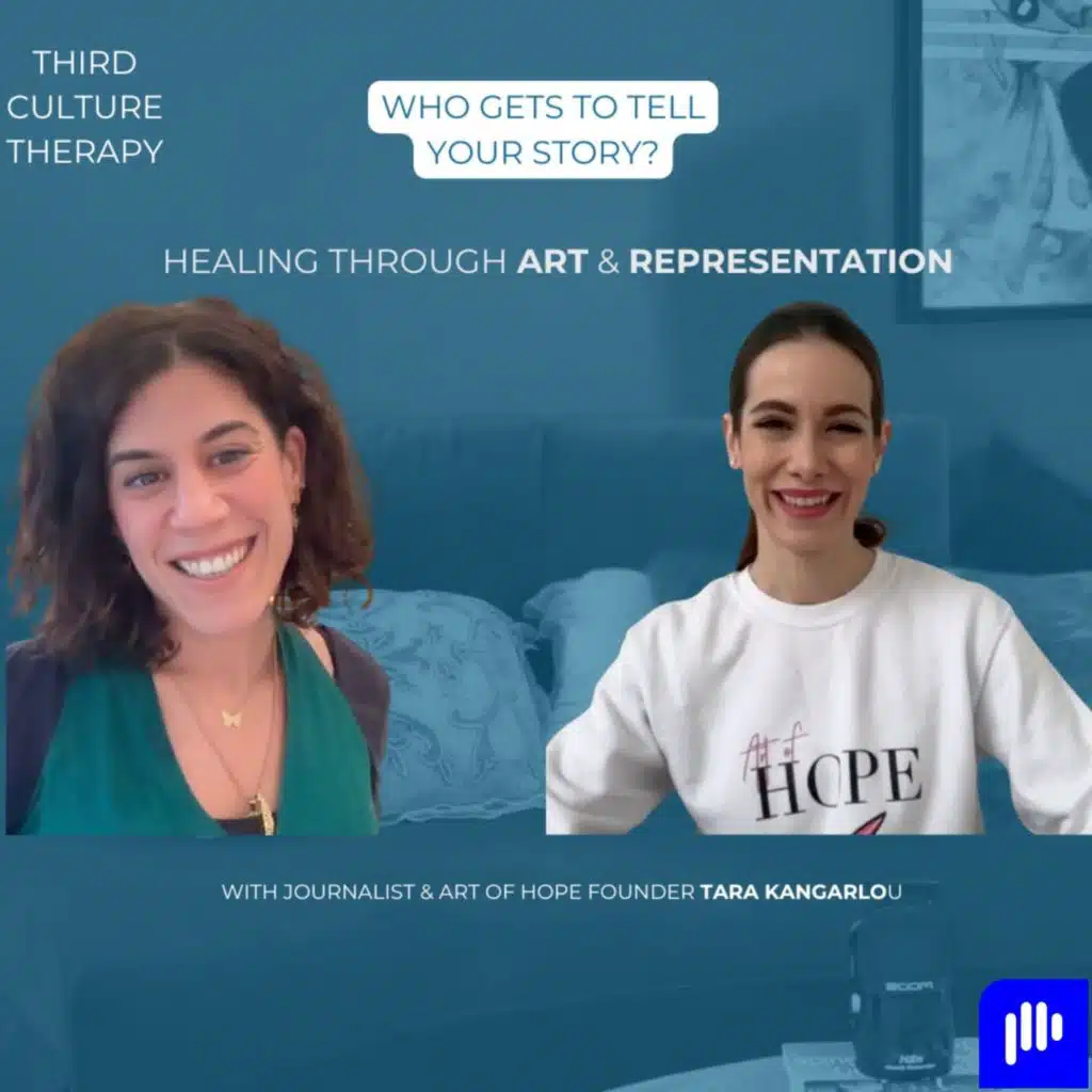 Who gets to tell your story? Healing through art & representation - with Tara Kangarlou