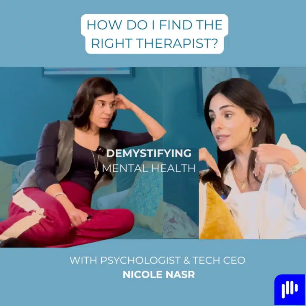 How do I find the right therapist? Demystifying mental health with psychologist & tech CEO Nicole