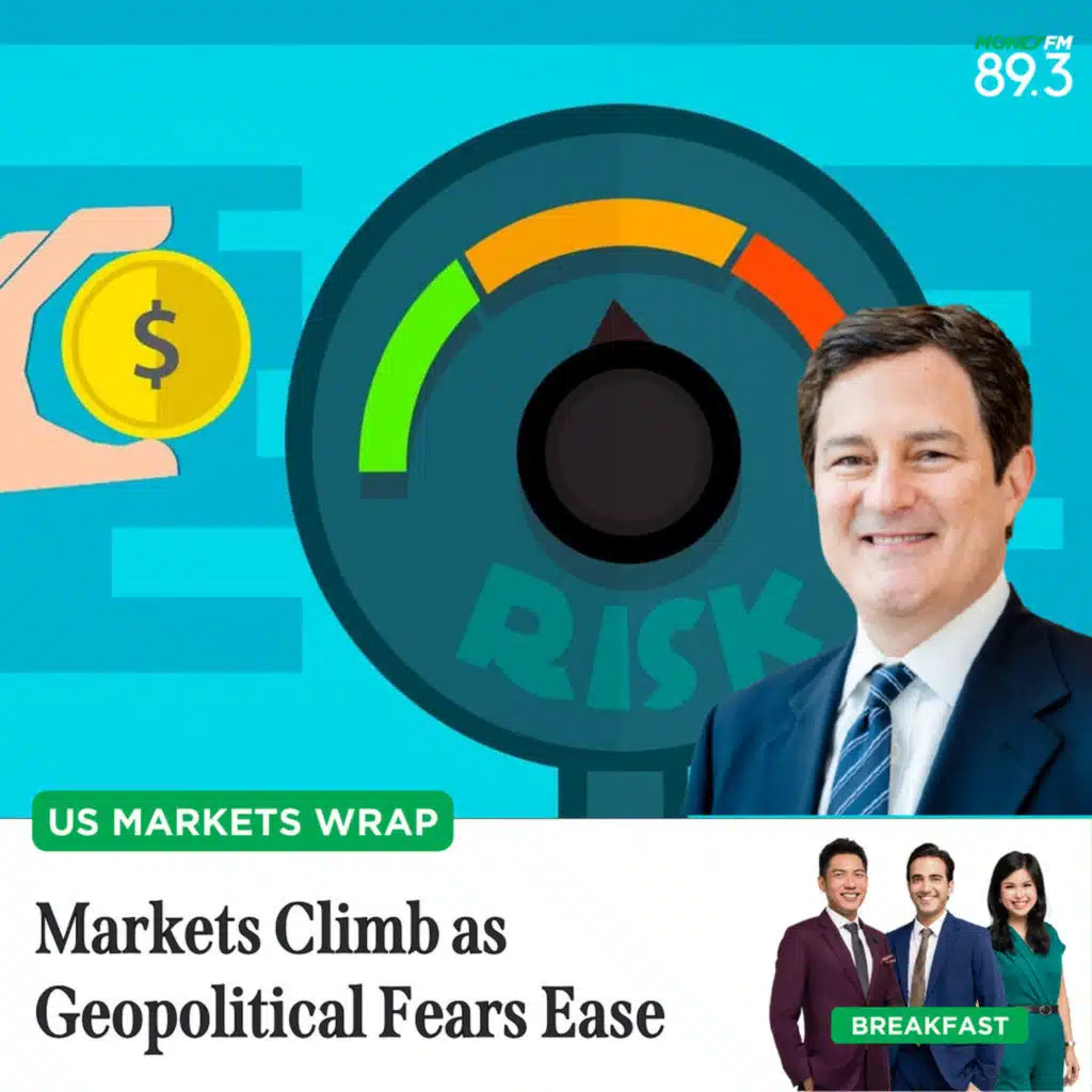 US Markets Wrap: Markets Climb as Geopolitical Fears Ease