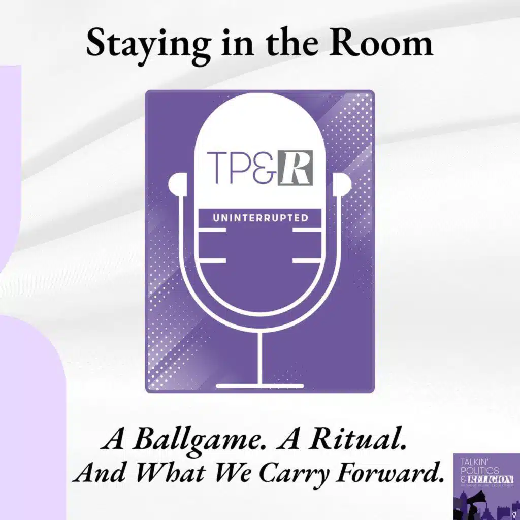 A Ballgame. A Ritual. And What We Carry Forward.