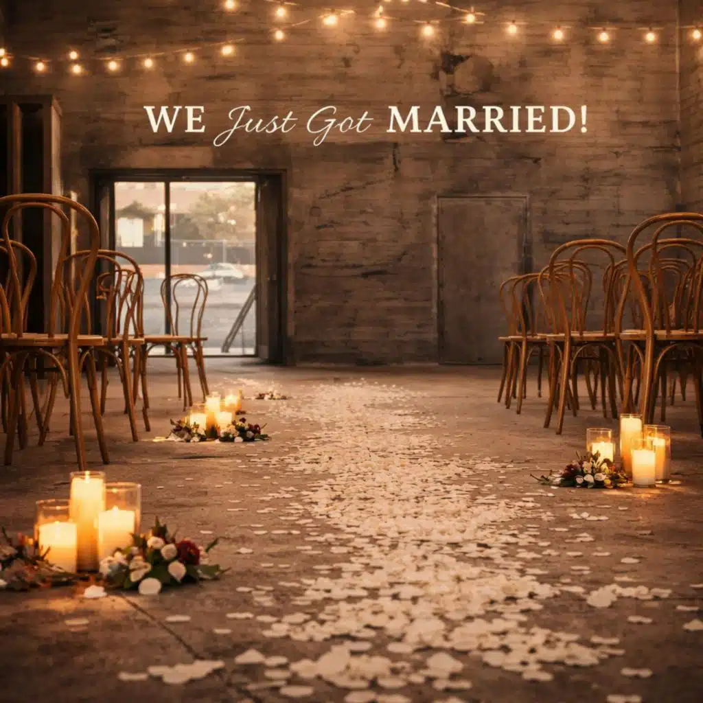 WE Just Got MARRIED!