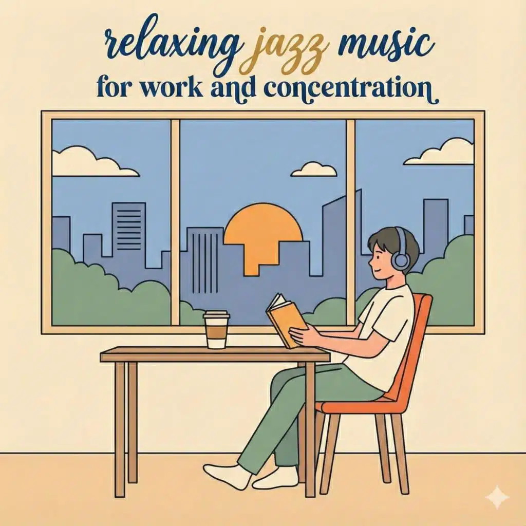 Relaxing jazz music for work and concentration 3