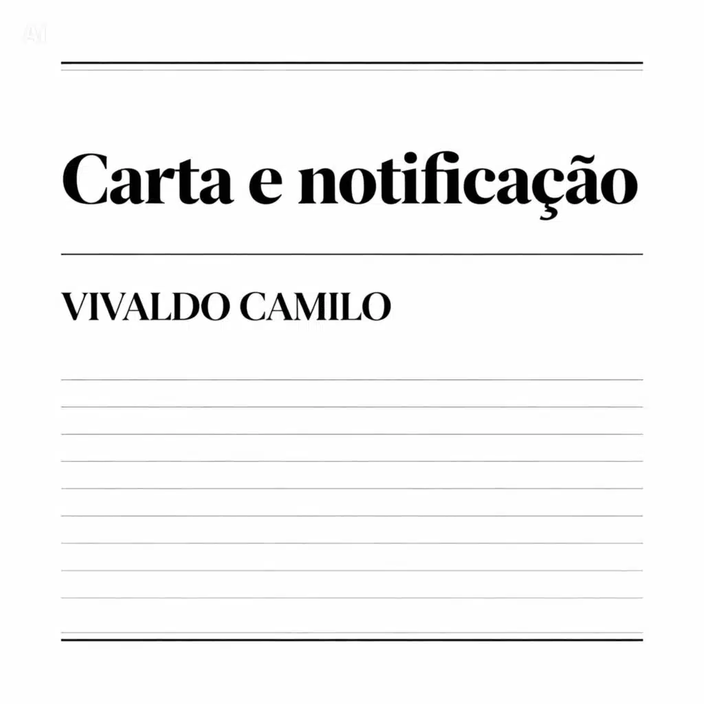 Carta e notificação