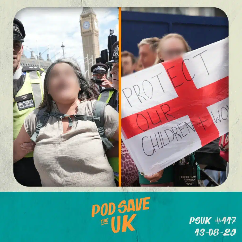 Is the government inflaming protests on the left and right?