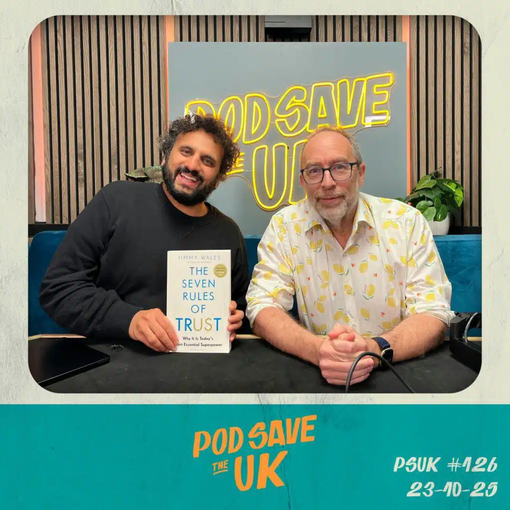 Pod Save the Truth w/ Wikipedia founder Jimmy Wales