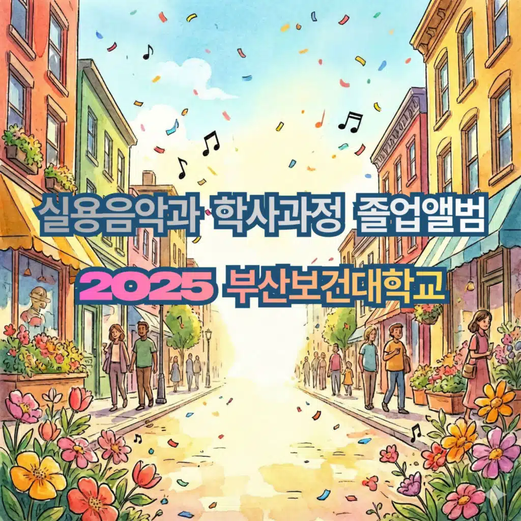 2025 Busan Health University AppliedMusic Bachelor's Course Graduation Album