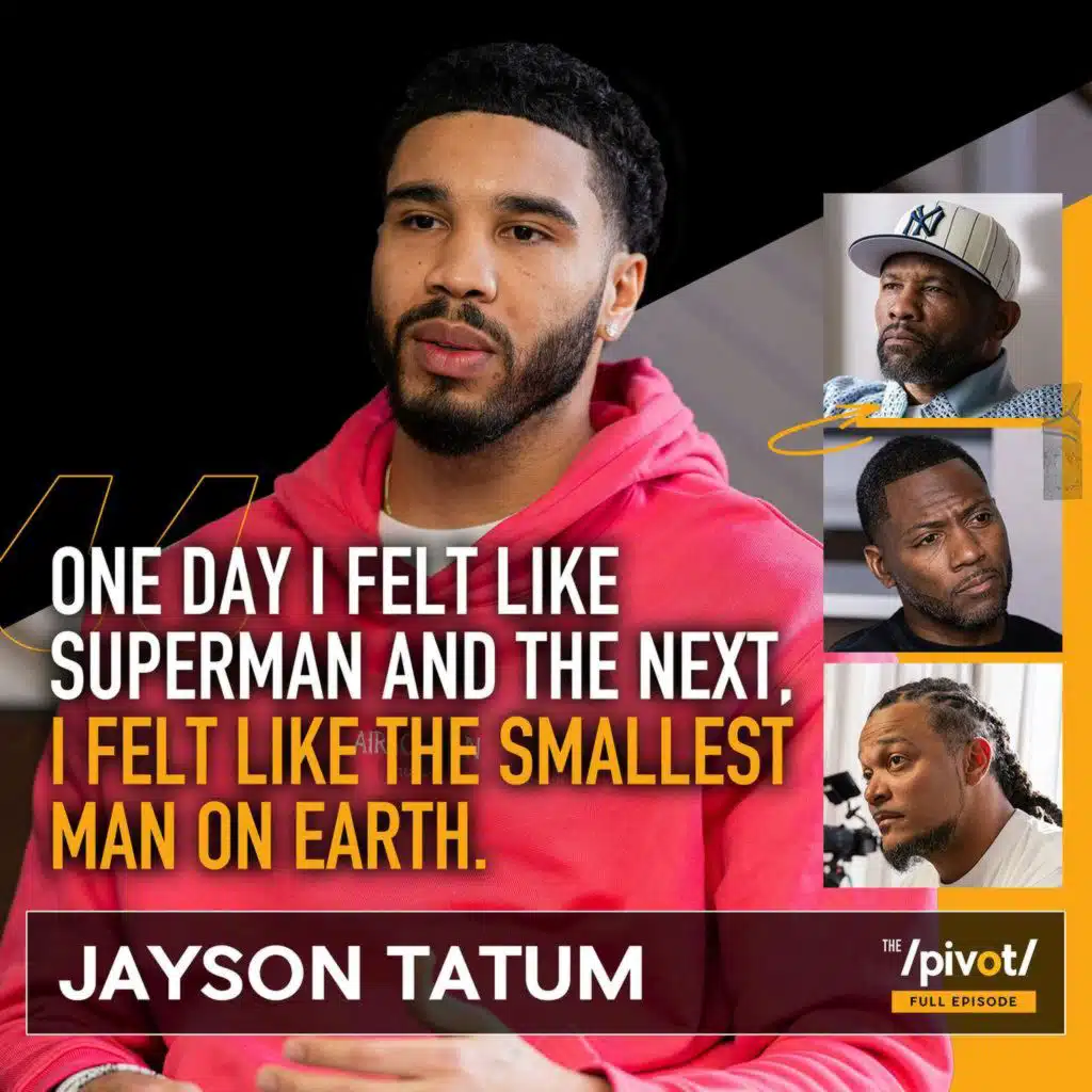 Jayson Tatum, 6x NBA All-Star, opens up on self-doubt after injury, questioning his return, Joe Mazzulla, Celtics legacy, fatherhood, private life, disappointing 2024 Olympics w/ Steve Kerr, and why Kobe’s impact remains sacred.
