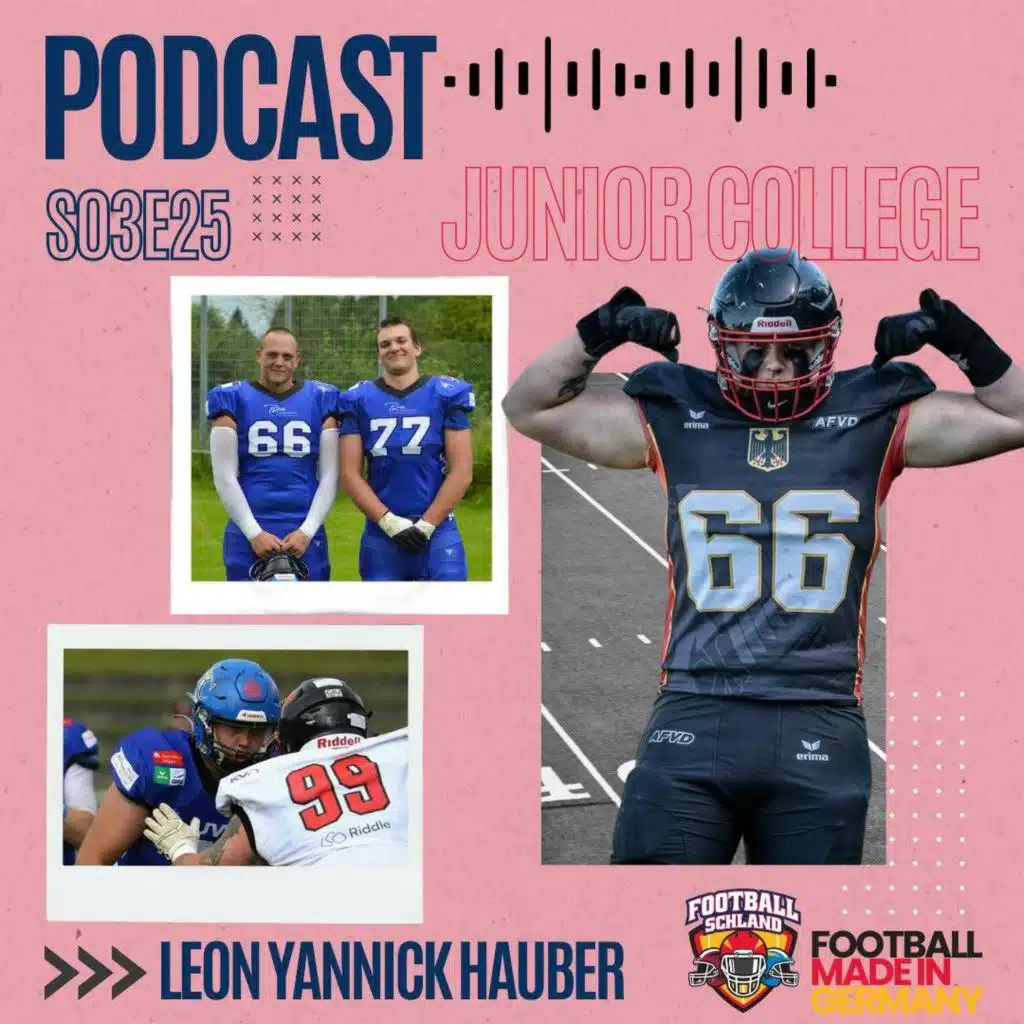 S03E25 Im Gespräch mit Leon Yannick Hauber, OL, New Mexico Military Institute Broncos