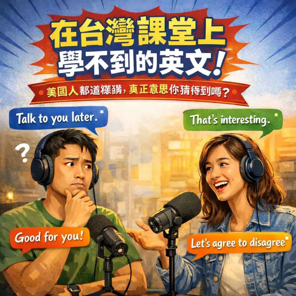 第189集：在台灣課堂上學不到的英文：教你聽懂美國人的潛台詞