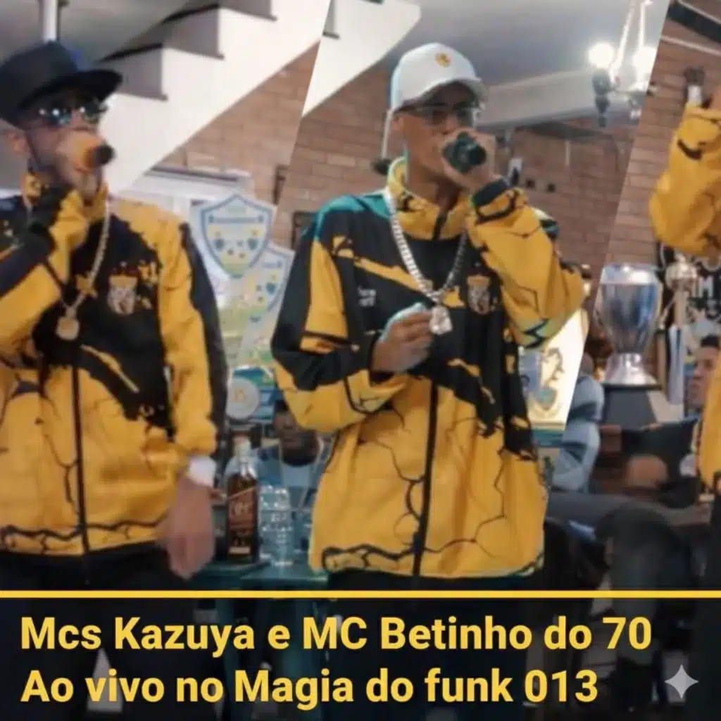 MCs Kazuya e MC Betinho do 70 Ao vivo Magia do Funk 013
