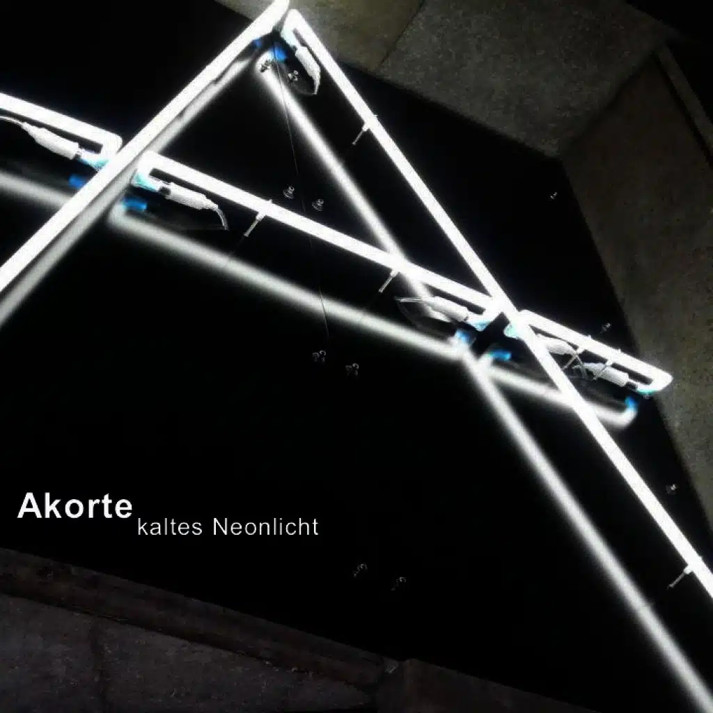Kaltes Neonlicht