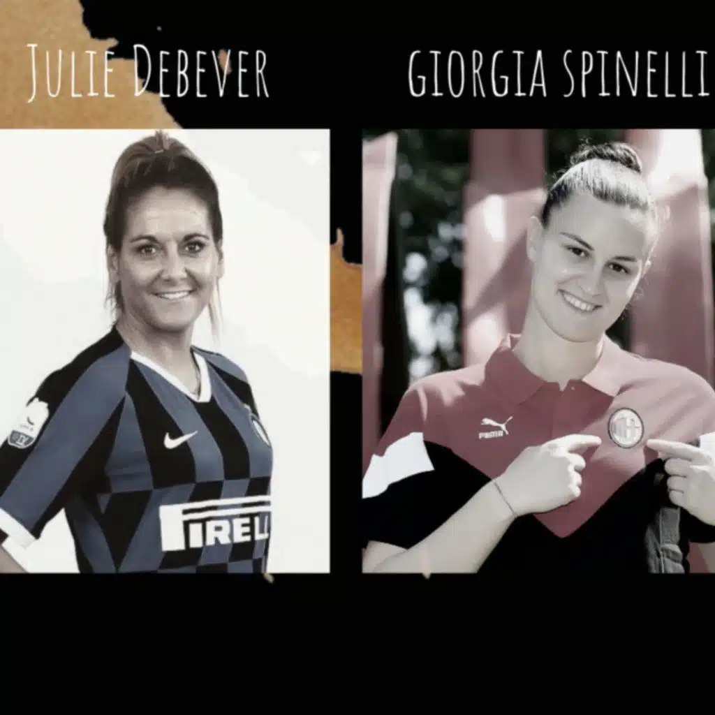 Calcio espresso spécial football féminin avec Giorgia Spinelli et Julie Debever
