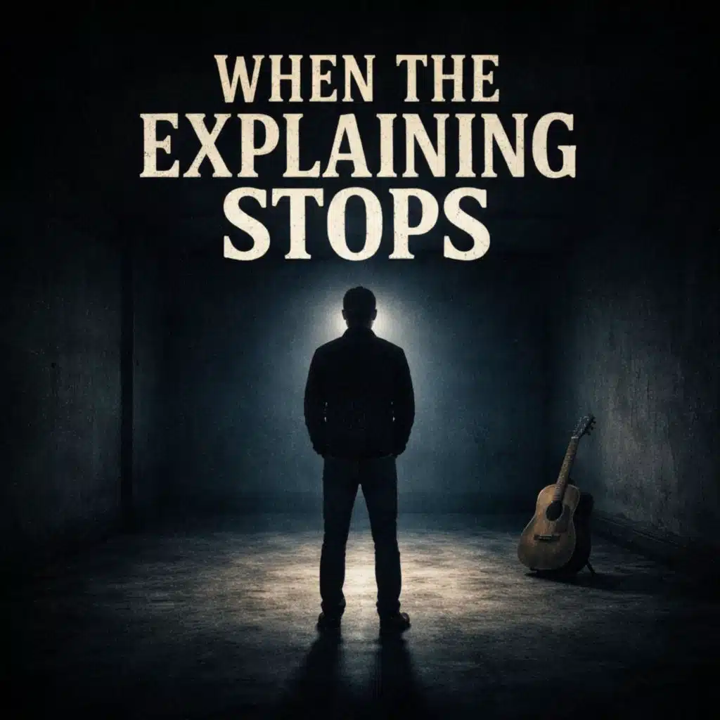 WHEN THE EXPLAINING STOPS