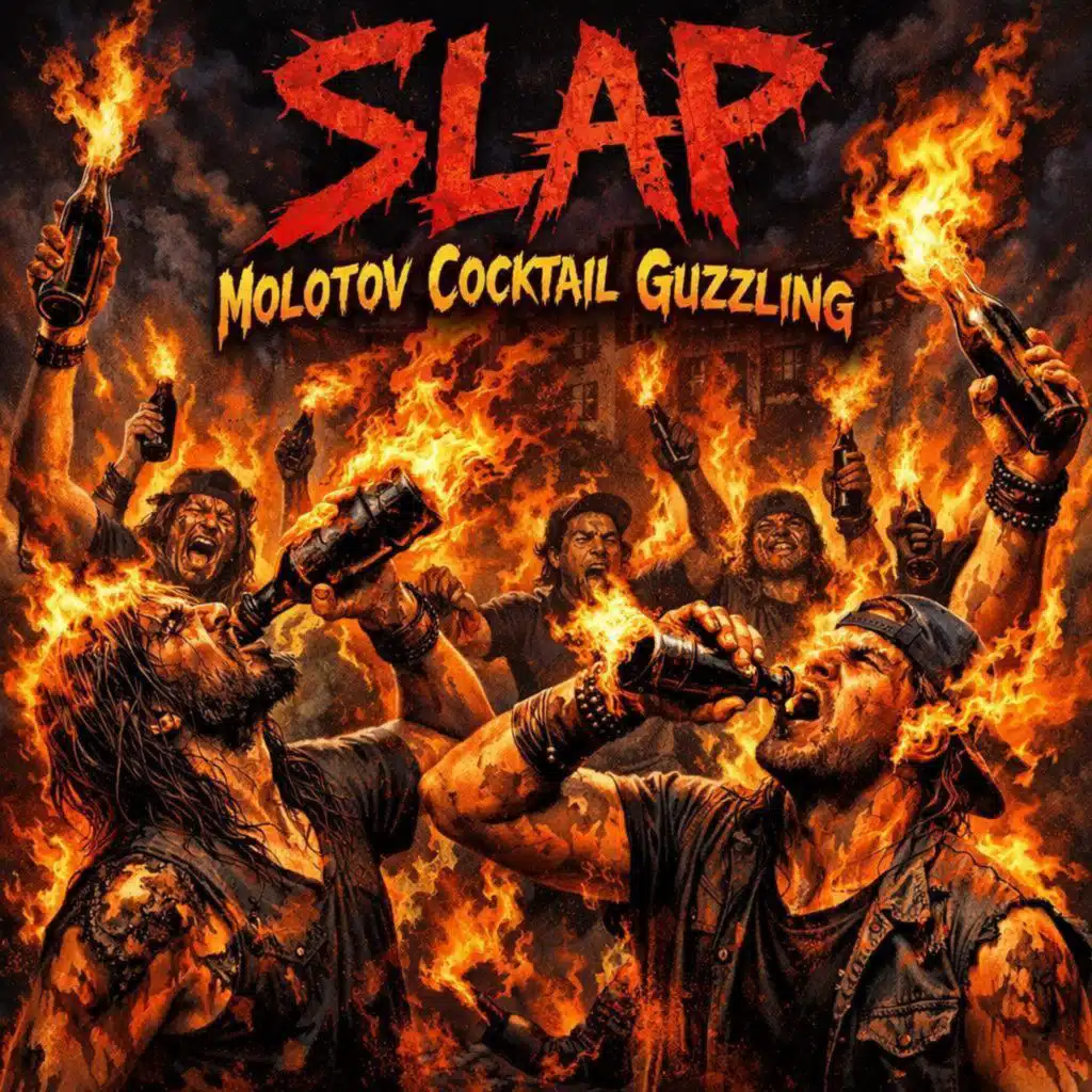 MOLOTOV COCKTAIL GUZZLING