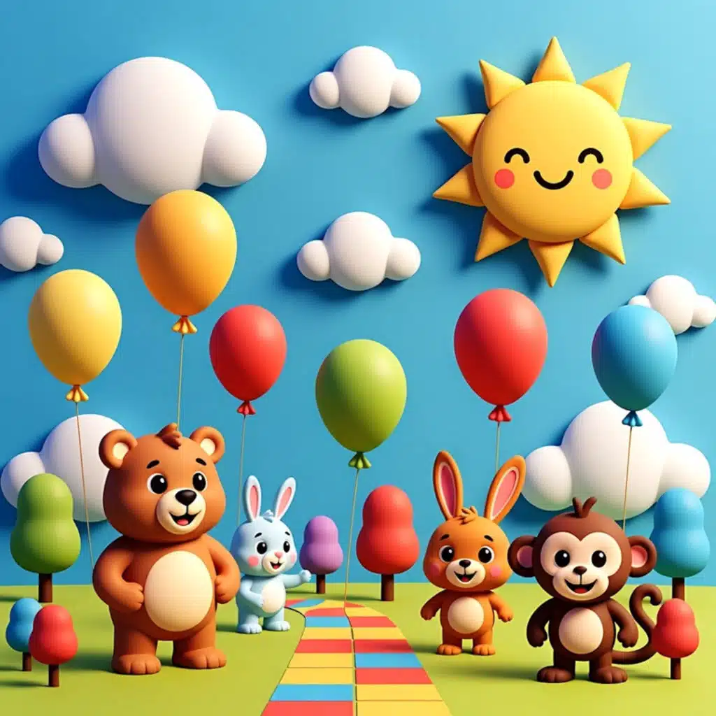 เสียงสัตว์ตลกๆ - รวมเพลงเด็ก