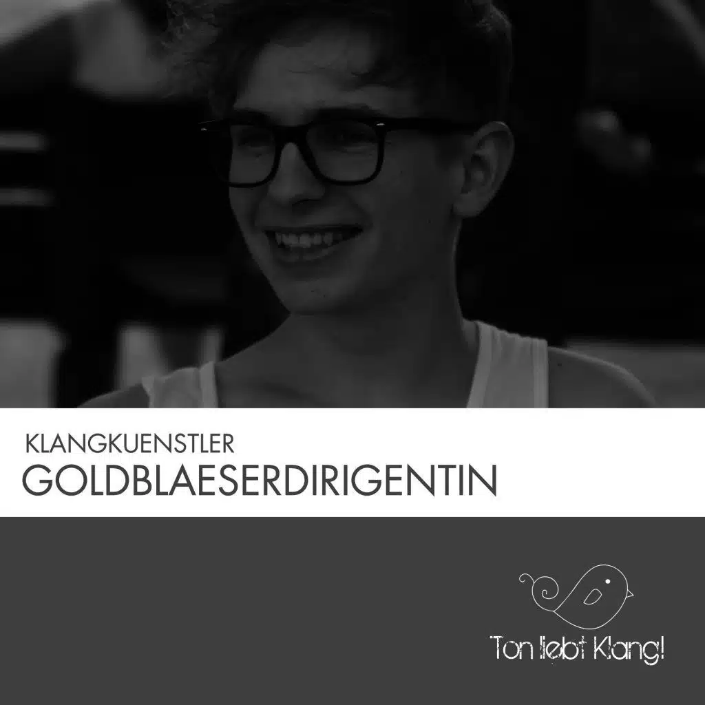 Goldblaeserdirigentin
