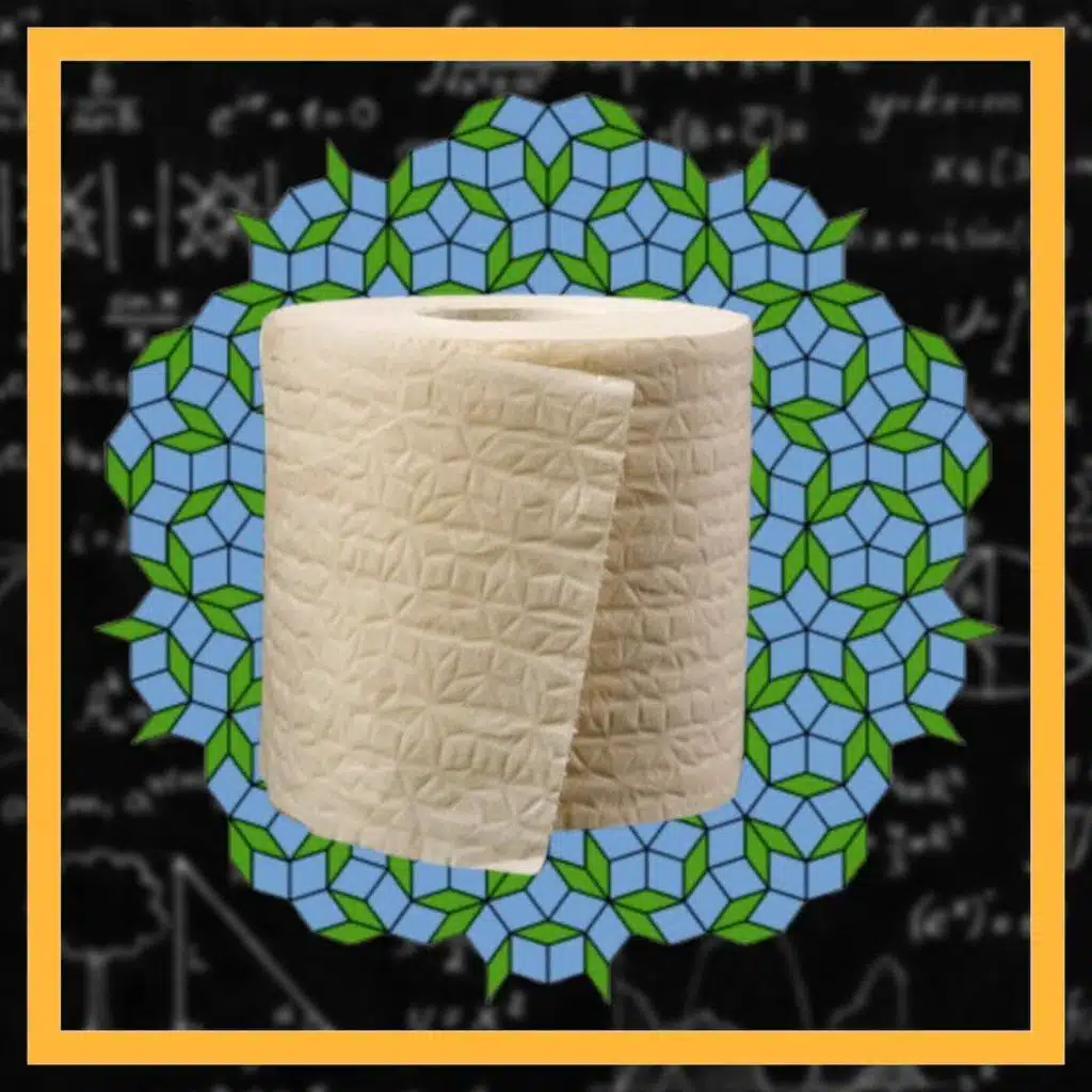 Les pavages de Penrose et le papier toilette