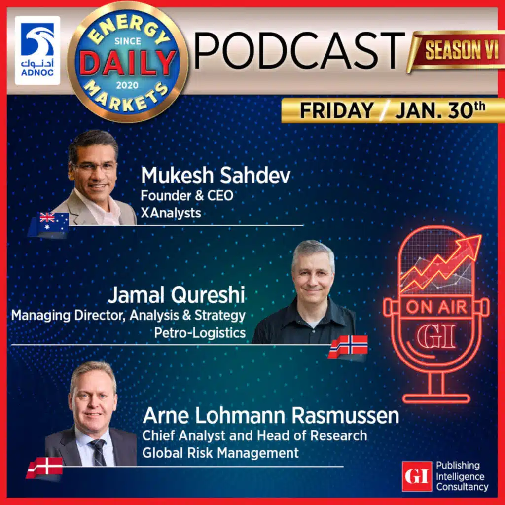 PODCAST: Daily Energy Markets - Jan 30th