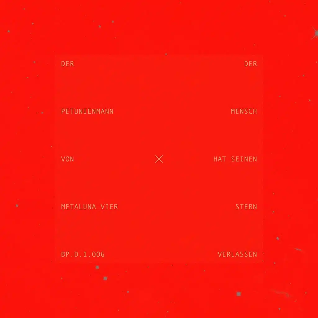 Der Mensch Hat Seinen Stern Verlassen