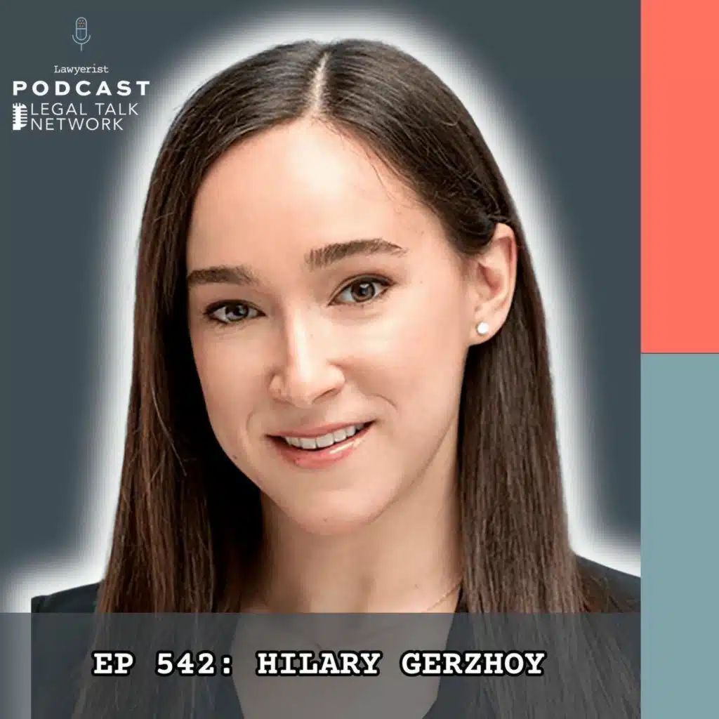 #543: What Lawyers Need to Know About the Ethics of Using AI, with Hilary Gerzhoy