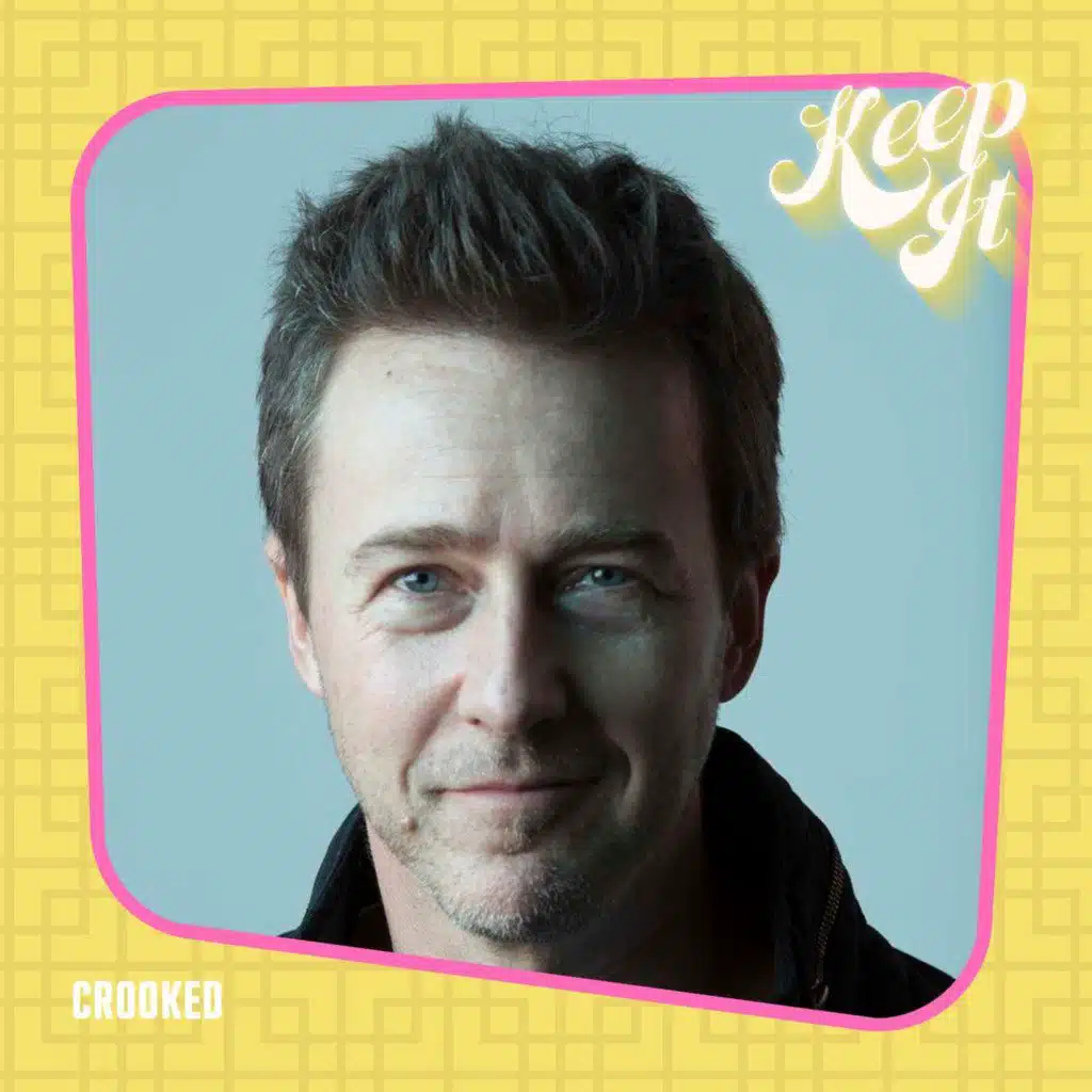The Grammys & Karla Sofia Gascón with Edward Norton