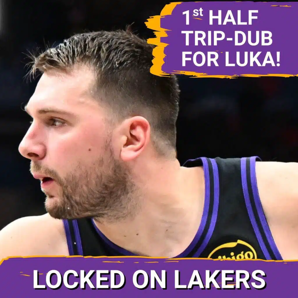 Luka Dončić Notches Historic first half Triple-Double, Lakers Destroy Wizards