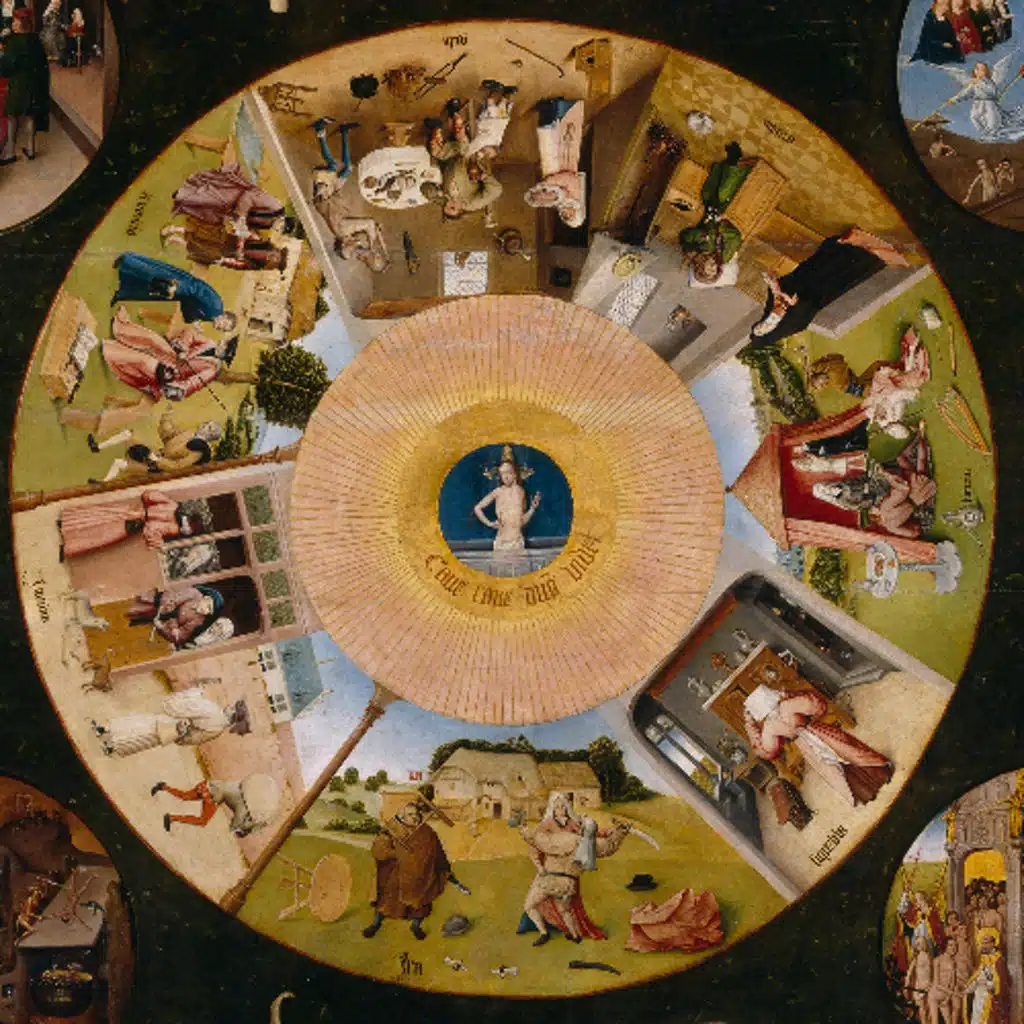 From The Eight Capital Vices To The Seven Deadly Sins -  Poets, Mystics, and A Few Questions