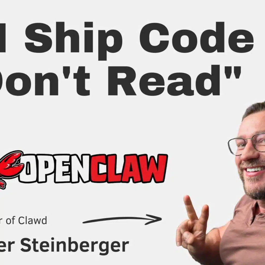 The creator of Clawd: "I ship code I don't read"