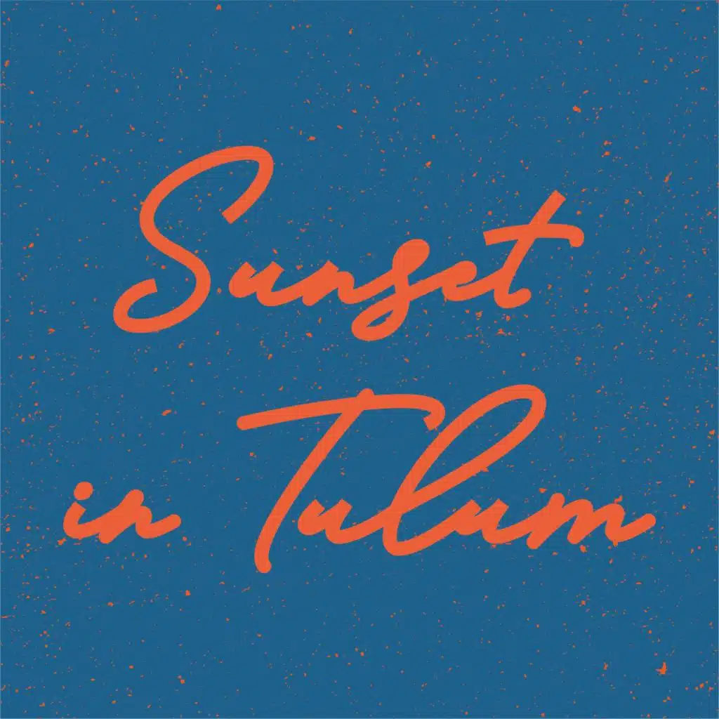 Sunset in Tulum