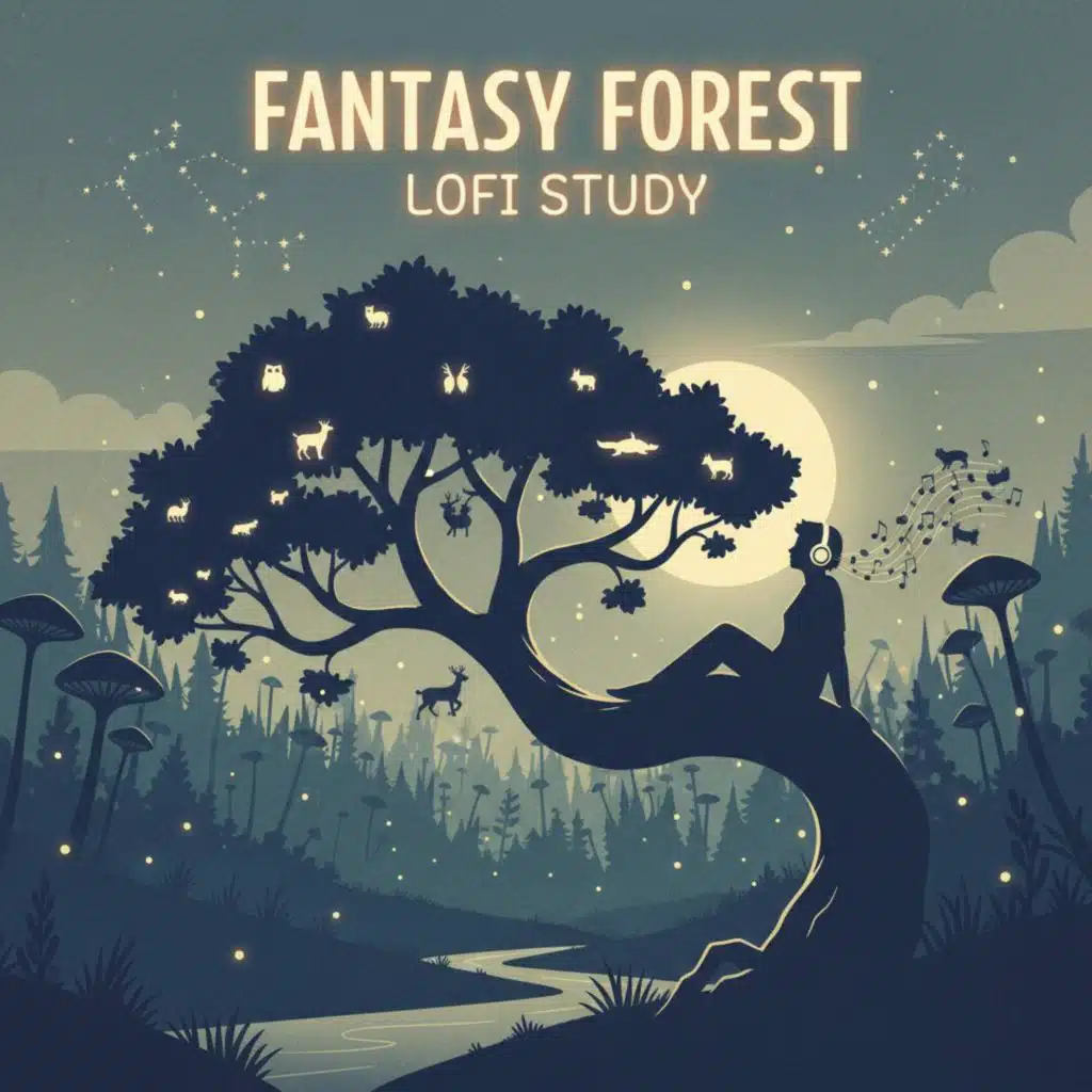 Fantasy Forest Lofi Study
