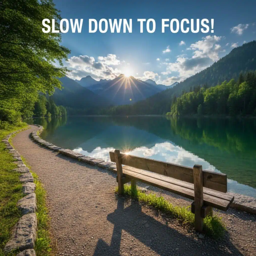 SLOW DOWN TO FOCUS (CALM AMBIENTE MUSIC)
