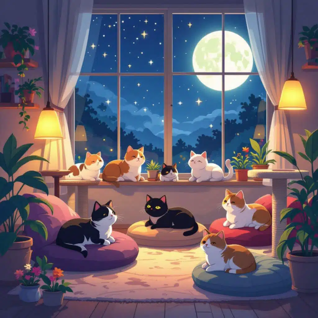 Lofi Chillhop Nights & Mellow Vibes