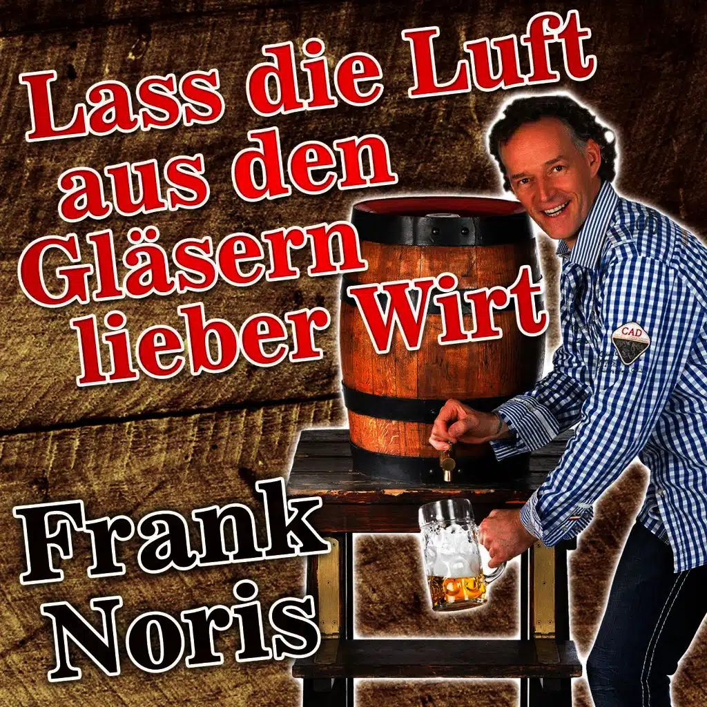 Lass die Luft aus den Gläsern lieber Wirt