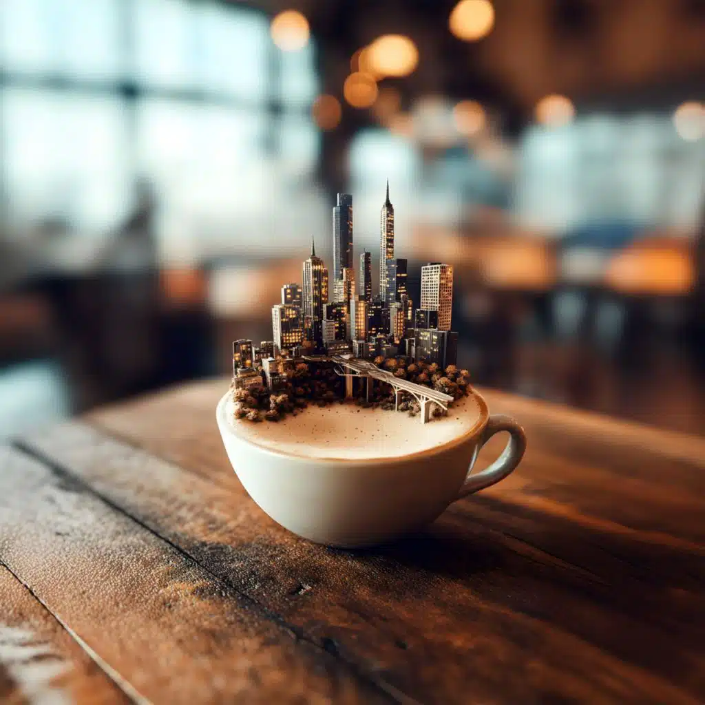 The City in Her Coffee