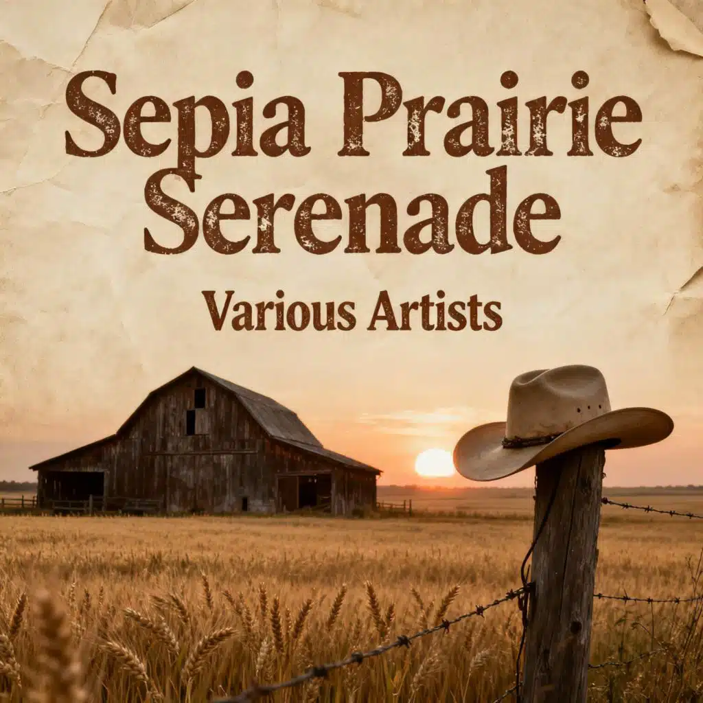 Sepia Prairie Serenade