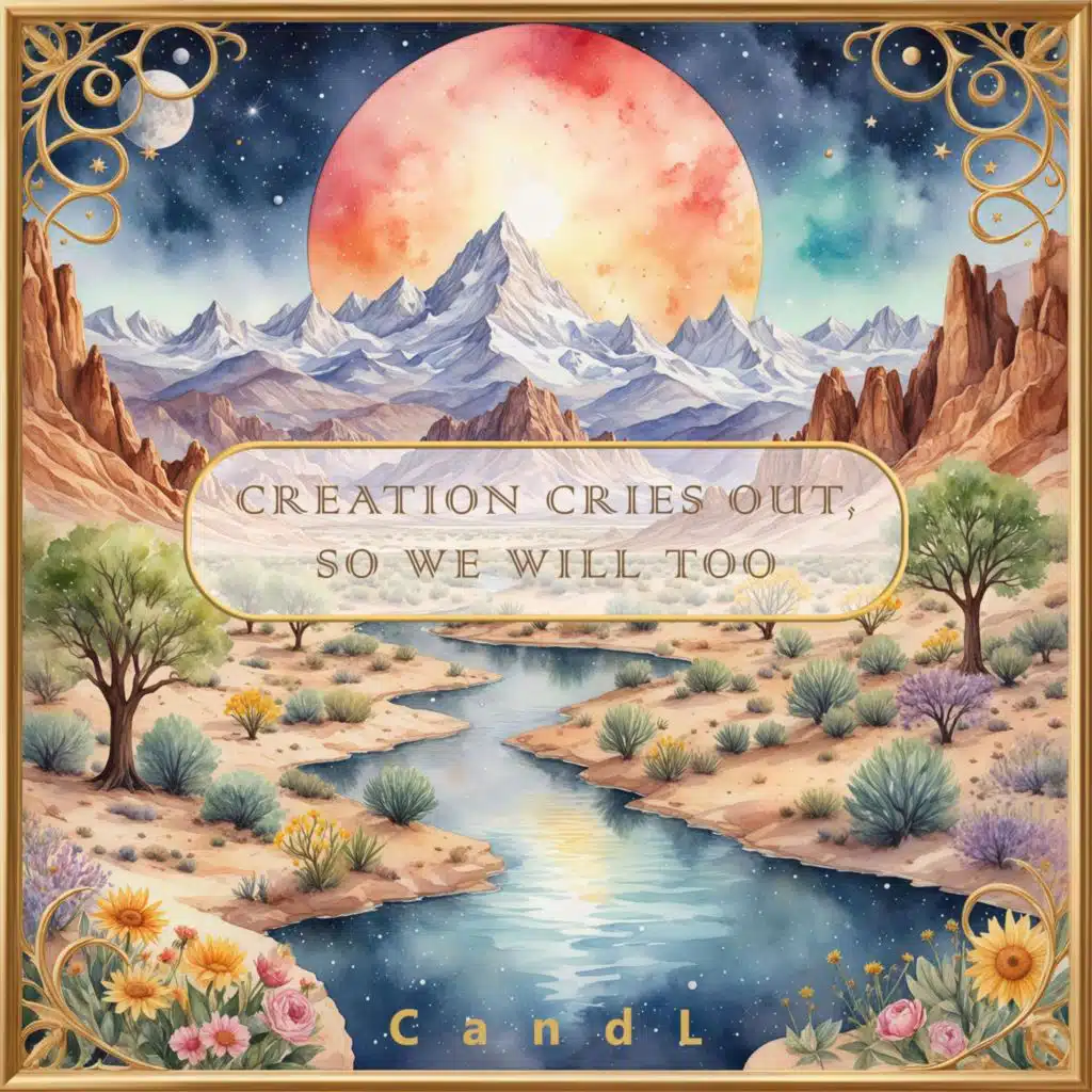 Creation Cries Out, So We Will Too