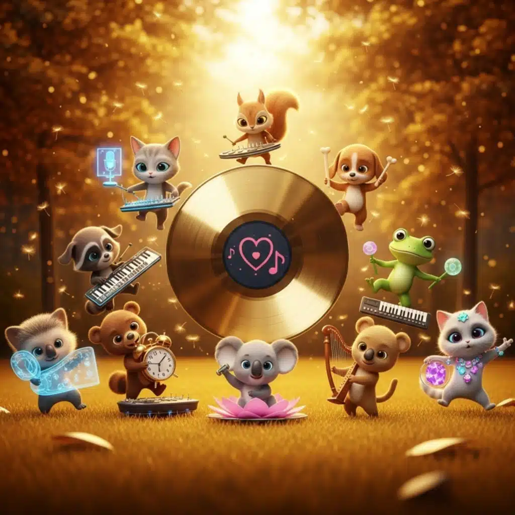 귀여운 동물들의 힙한 댄스 파티 (Golden Record: Cute Hip Party) 10 Songs