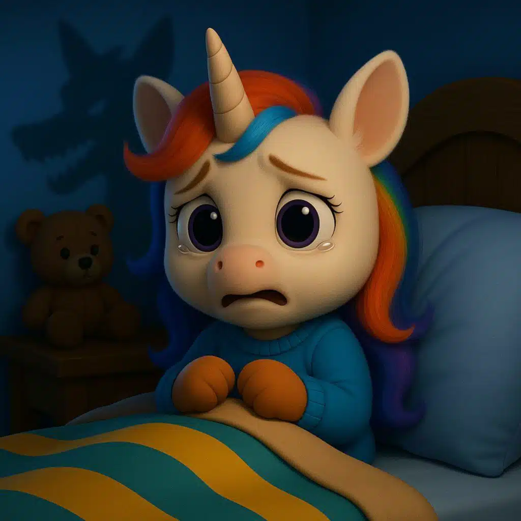 Petite Licorne fait un cauchemar