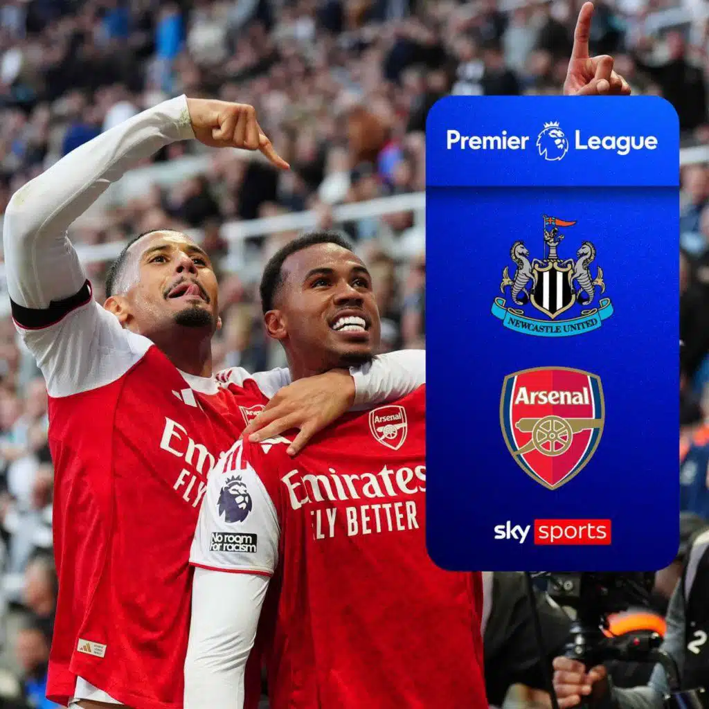 Two late Arsenal goals seal huge win at Newcastle to close gap on Liverpool
