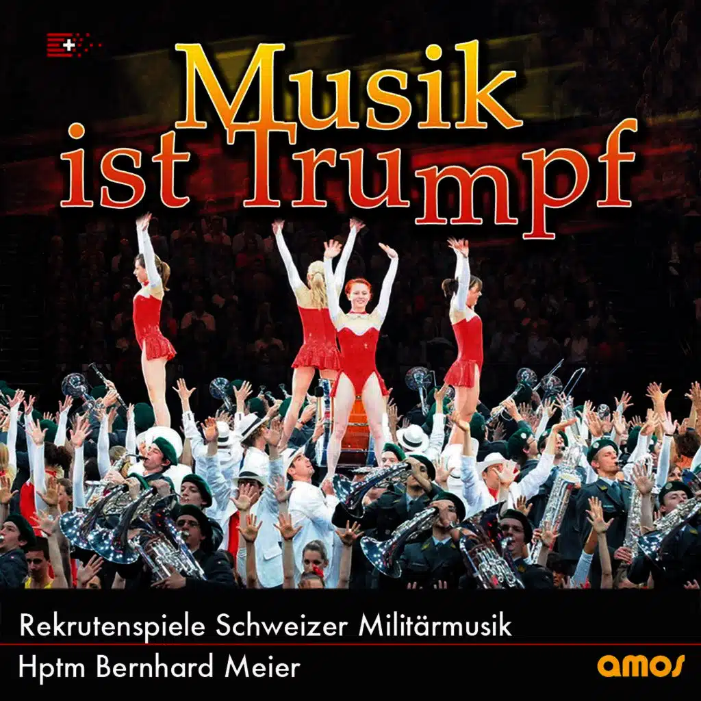 Rekrutenspiele Schweizer Militärmusik & Hauptmann Bernhard Meier