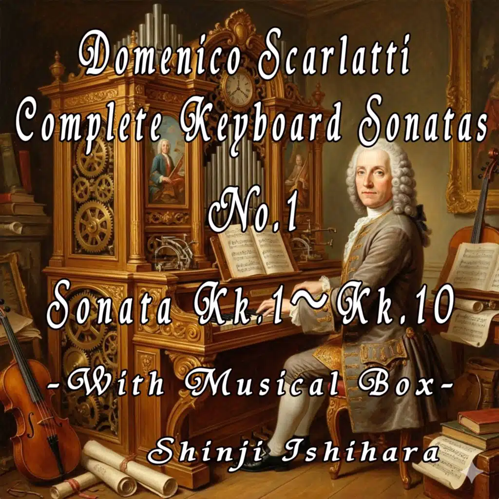 Dominico Scarlatti Complete Keyboard Sonatas 1 (Musical Box)