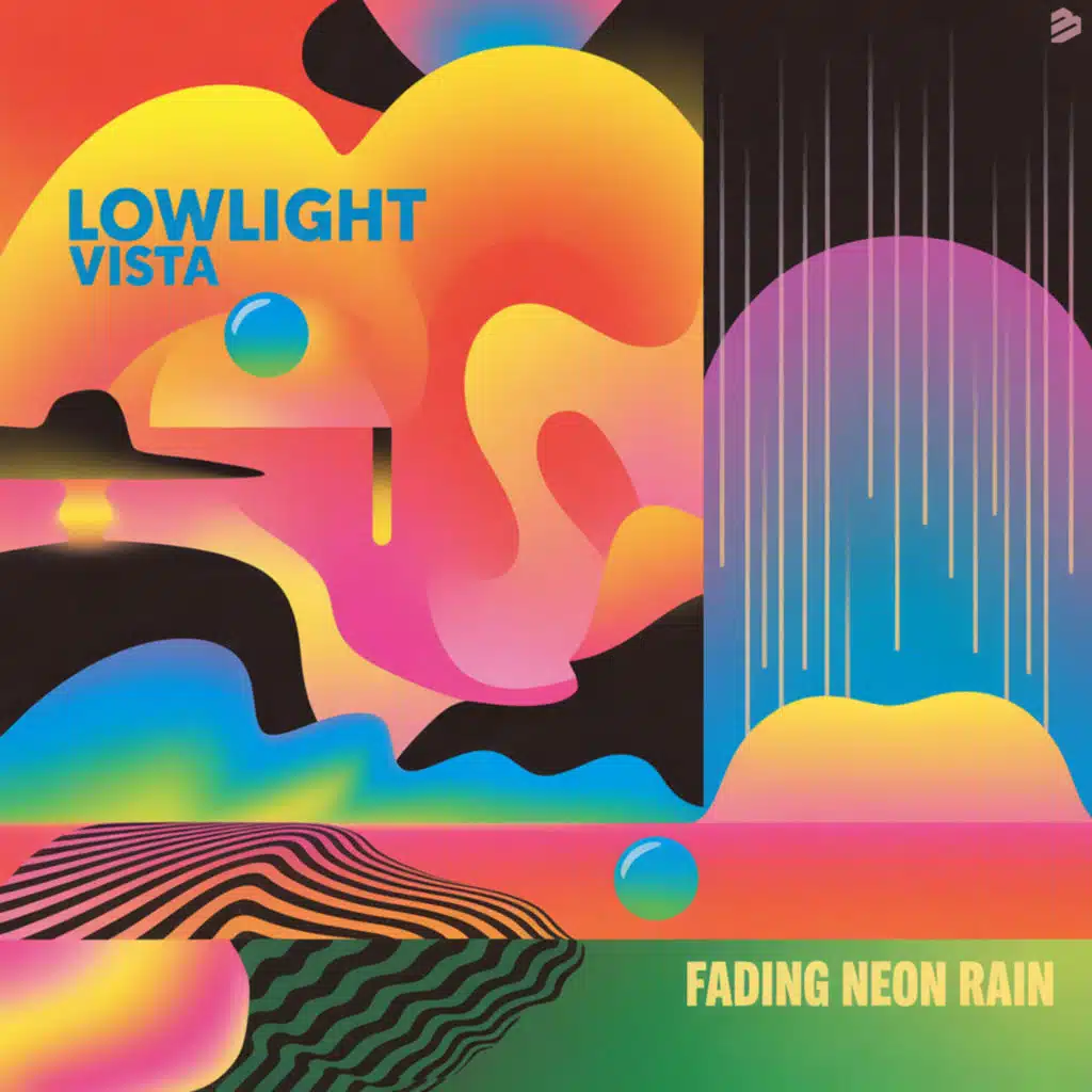 Fading Neon Rain