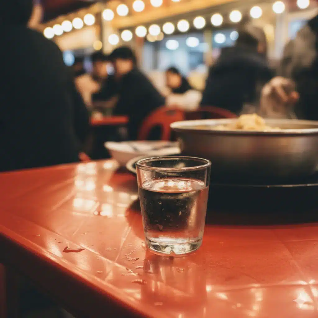 소주 한잔만