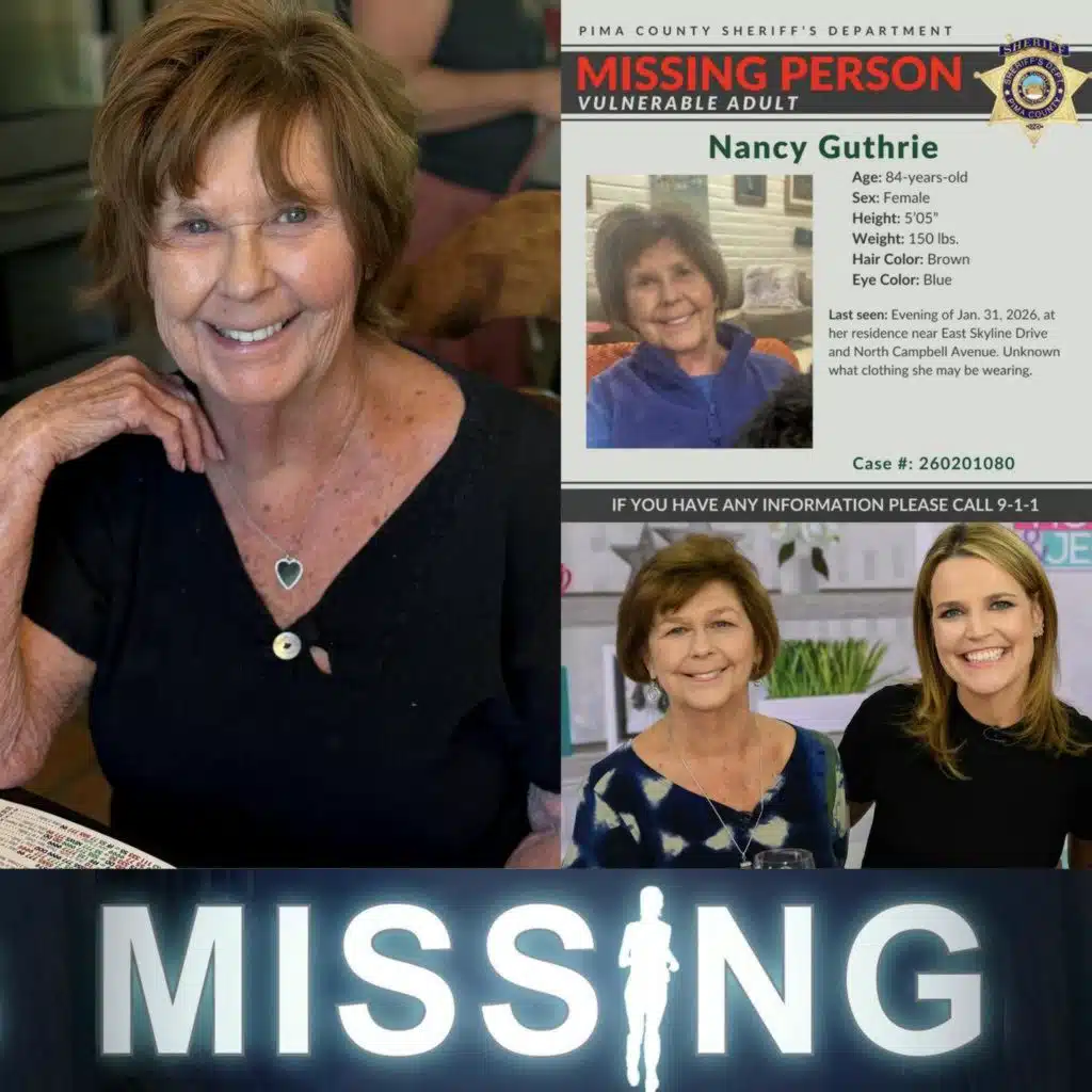 623 // Missing Nancy Guthrie