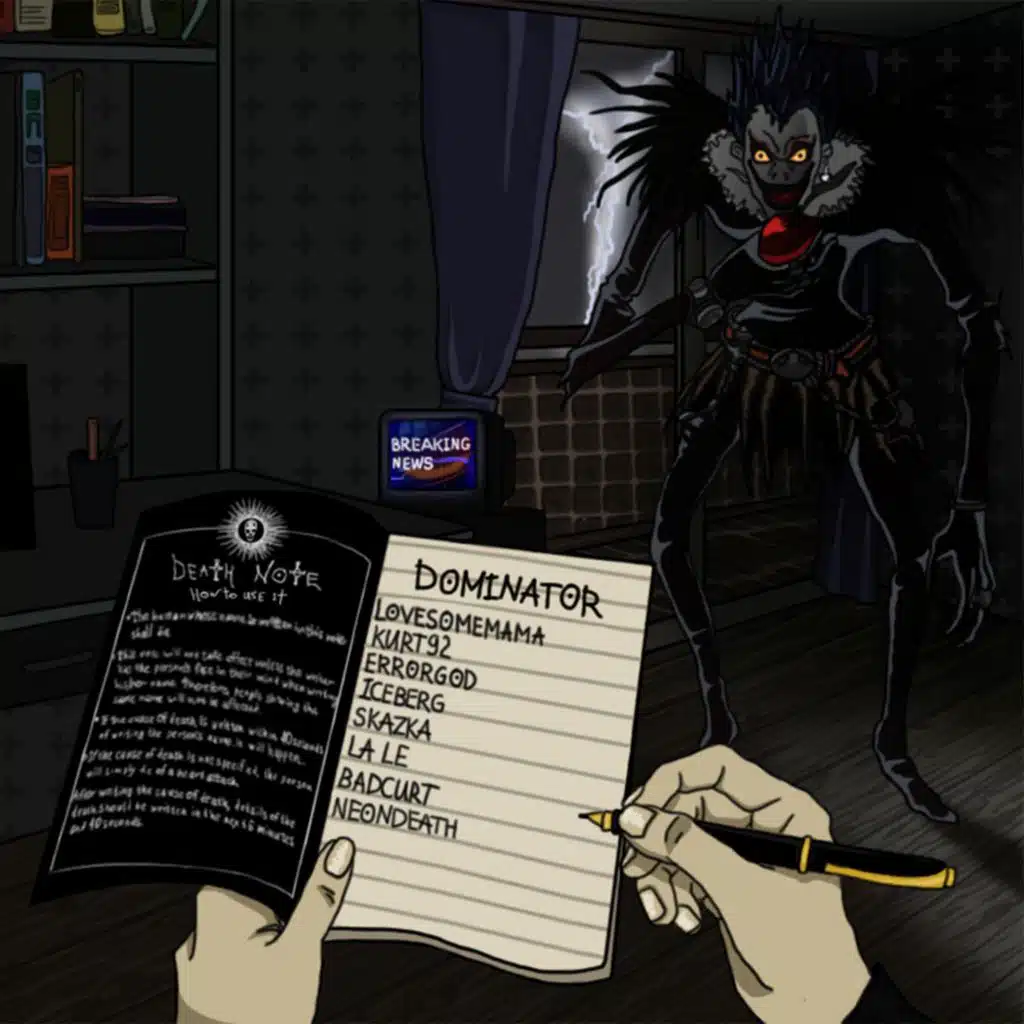 Бог смерти ест только красные яблоки