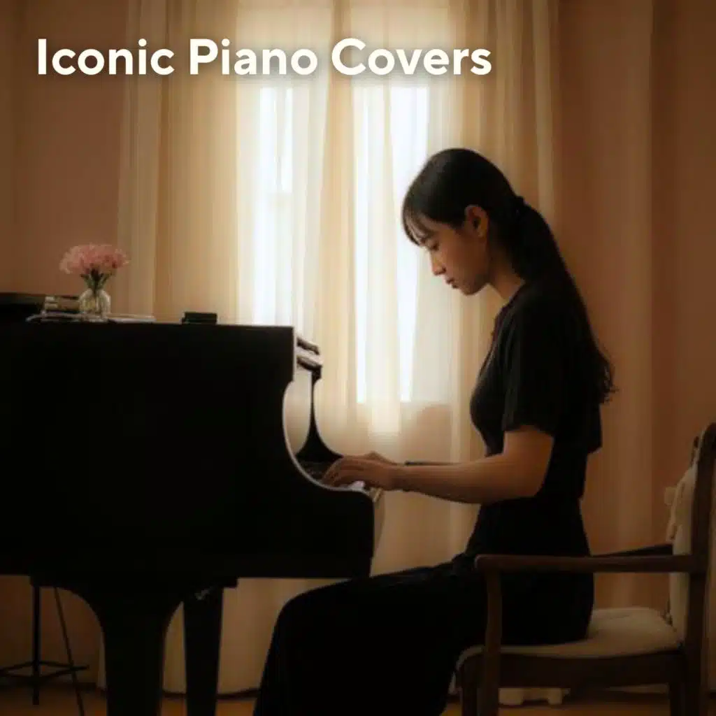 Iconic Piano Covers – Pop, Rock and Movie Themes for Relaxation, Focus and Sleep