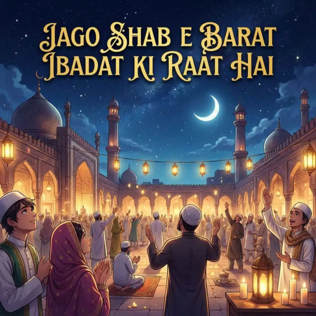 Jago Shab E Barat Ibadat Ki Raat Hai