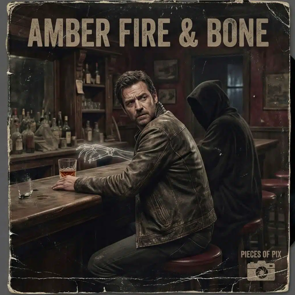 Amber fire and bone