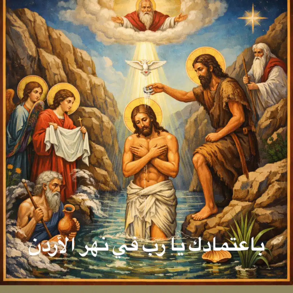 باعتمادك يا رب في نهر الأردن