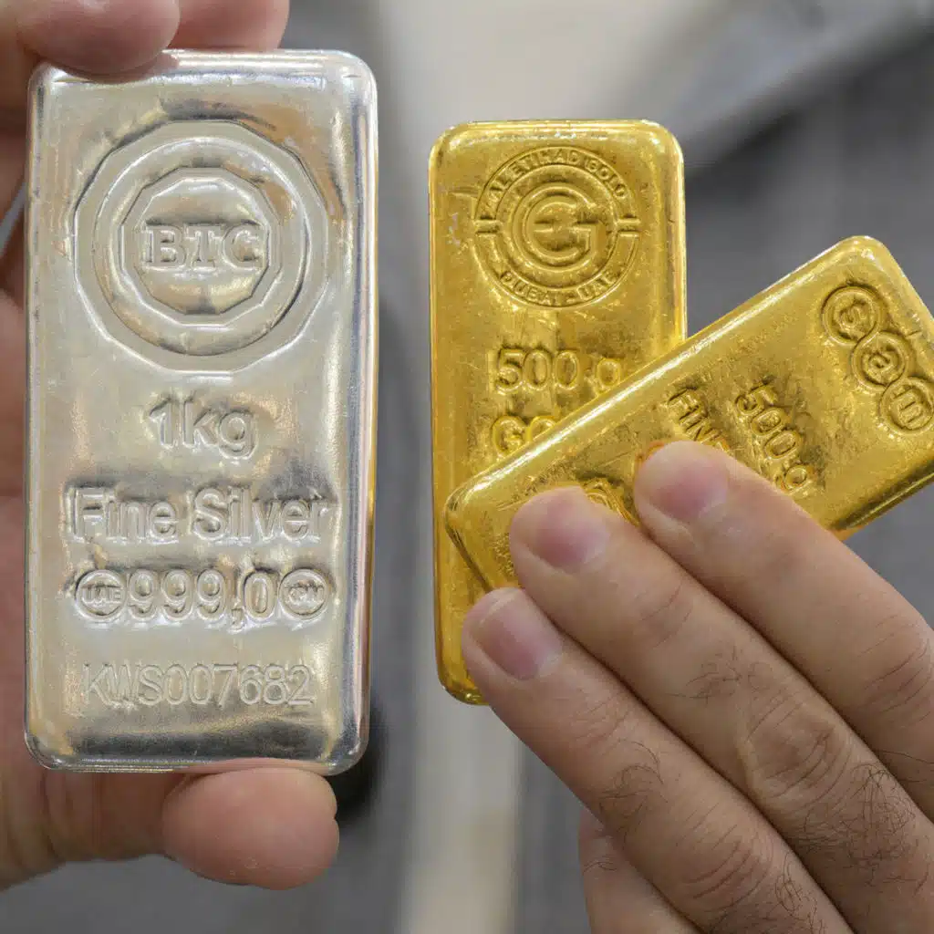 What is going on with gold and silver?